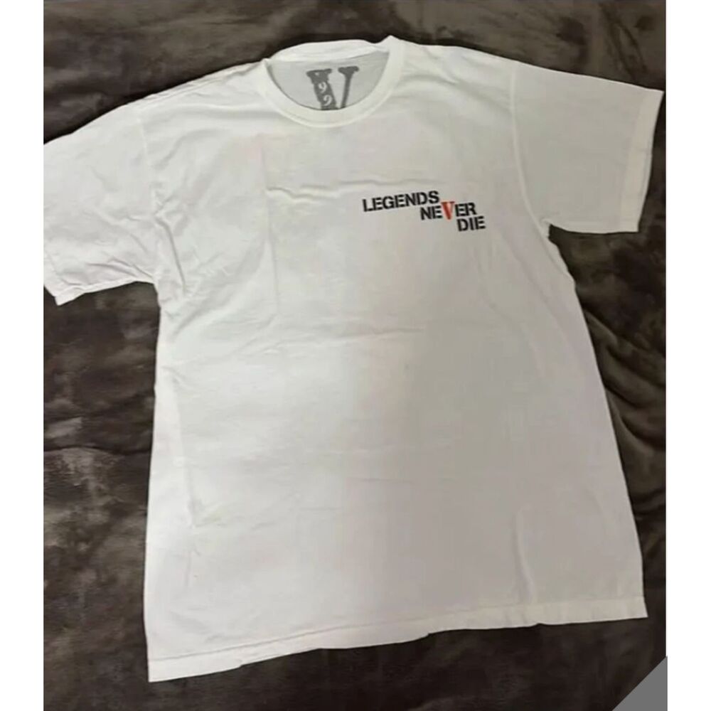 VLONE x Juice WRLD 999 Legends Never Die Streetwear Hype Rap Collector Tee